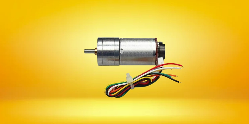 DC Geared Motor with Encoder
