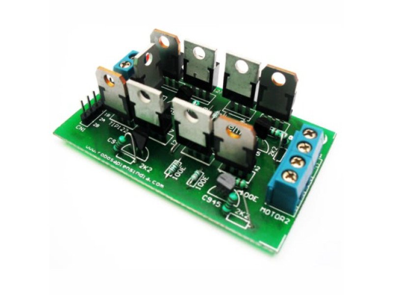 Dual H-Bridge Power Transistor Motor Arduino Board 