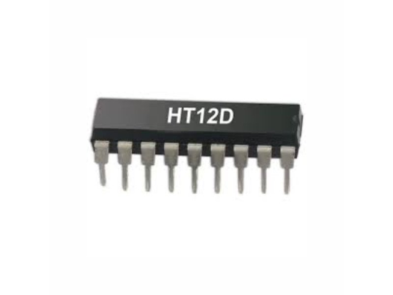 HT12D Decoder IC 8-bit Address 4-bit Data