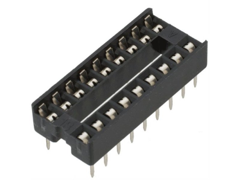 18 Pin IC Socket (Pack of 5)
