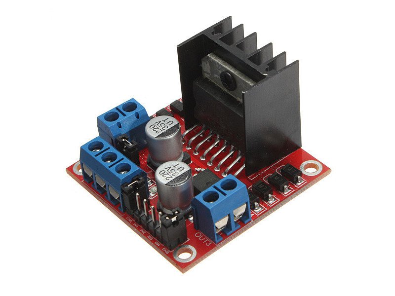 L298 Stepper Motor Driver Board Module For Arduino Smart Car Robot 