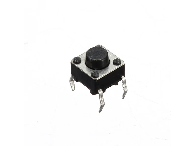 6x6x5mm Tactile Push Button Switch (Pack of 5)
