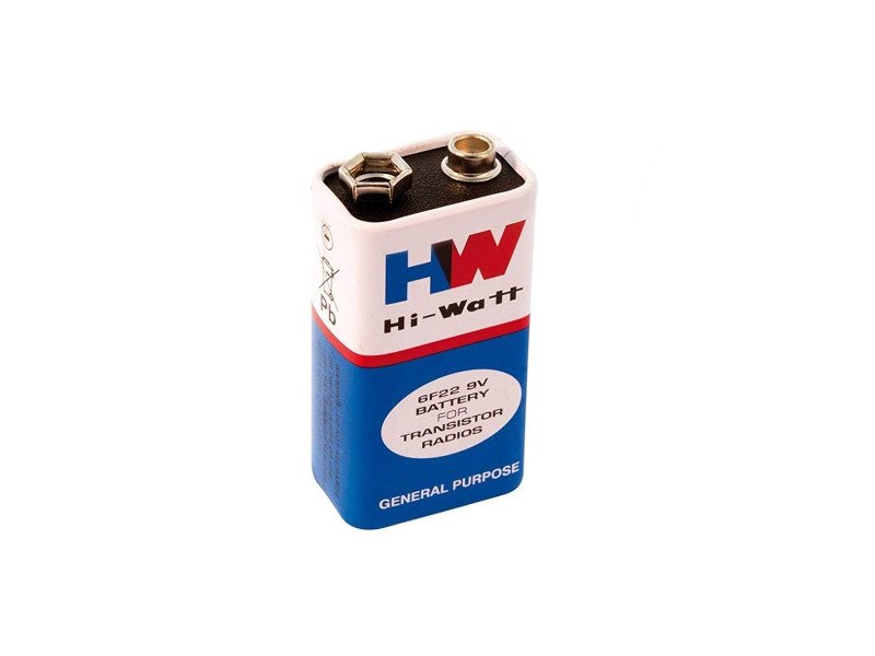 9V Battery HW/Hi-watt