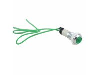 15mm Led Indicator With Plastic Casing Green 2Pcs