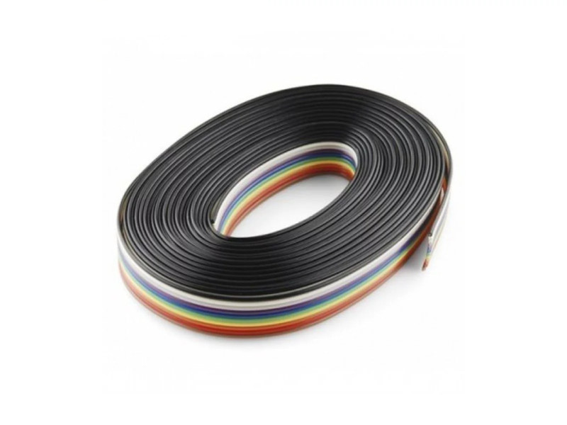 Rainbow Ribbon Cable - 1 Meter