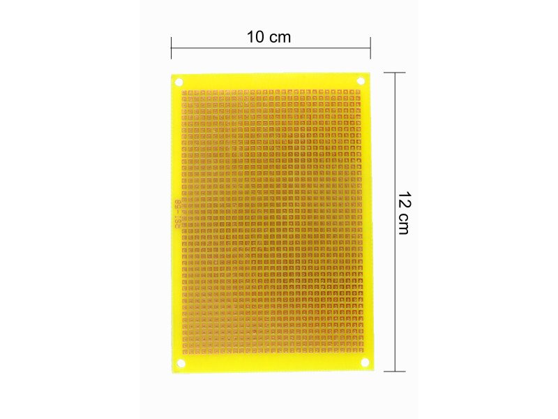 8 x 12 cm Universal PCB Prototype Board Single-Sided 2.54mm Hole Pitch