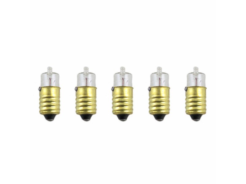 Flashlight Torch Bulbs for Robotic Projects (Pack of 5)