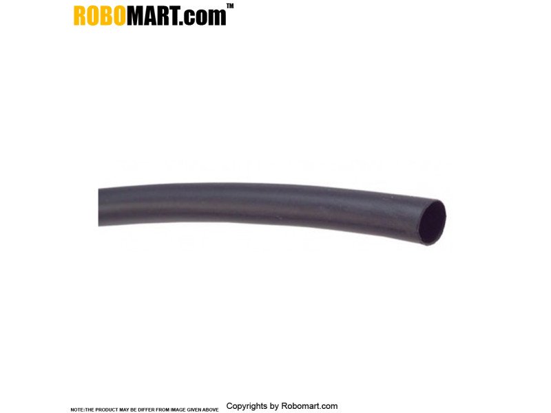 Heat Shrink Tube 3mm Diameter (1 Meter) Black