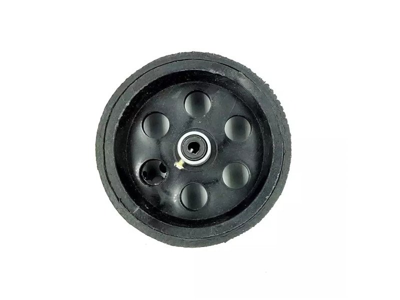 4 Inch Robot Wheel 10cm Dia. x 4.4cm Width Plastic with Metal Pully