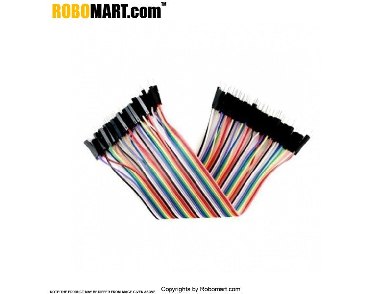 Male/Male Jumper Wires for Arduino/Raspberrypi/Robotics - 40 x 8"