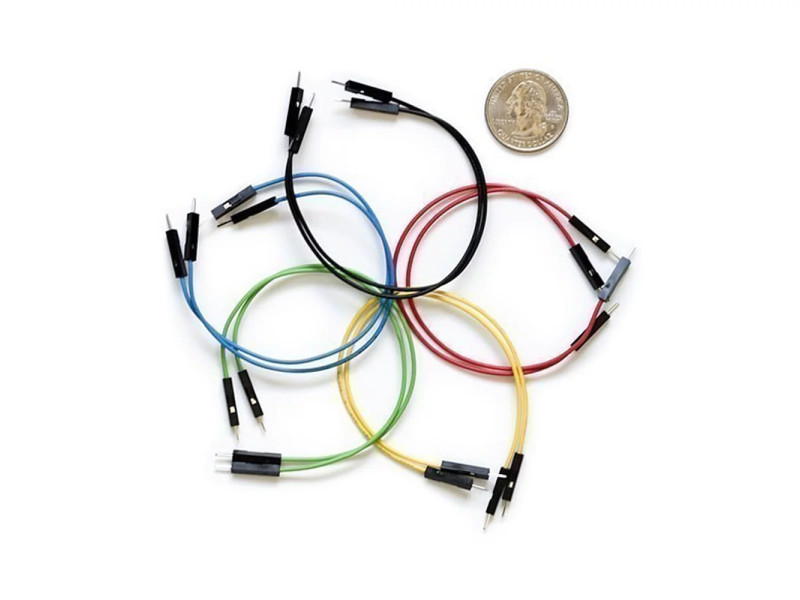 Jumper Wires male to male 8 inch for Arduino (Pack of 10)
