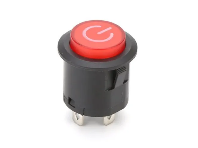 3 Pin Push Button with LED for Toy Switch