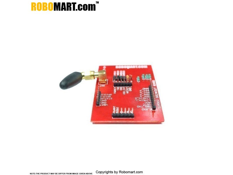 GSM GPRS SIM900A module with Stub Antenna and SMA connector 