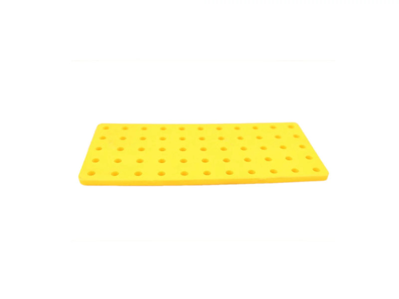 Multipurpose 13.8 CM Plastic Chassis Plate for iMechano/Mechanzo (Yellow)