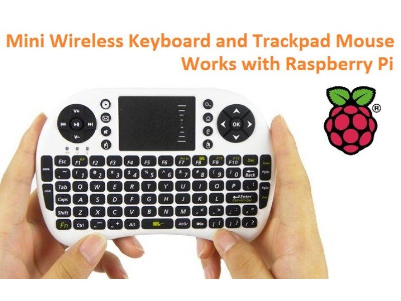 Mini Wireless Keyboard + TouchPad Mouse