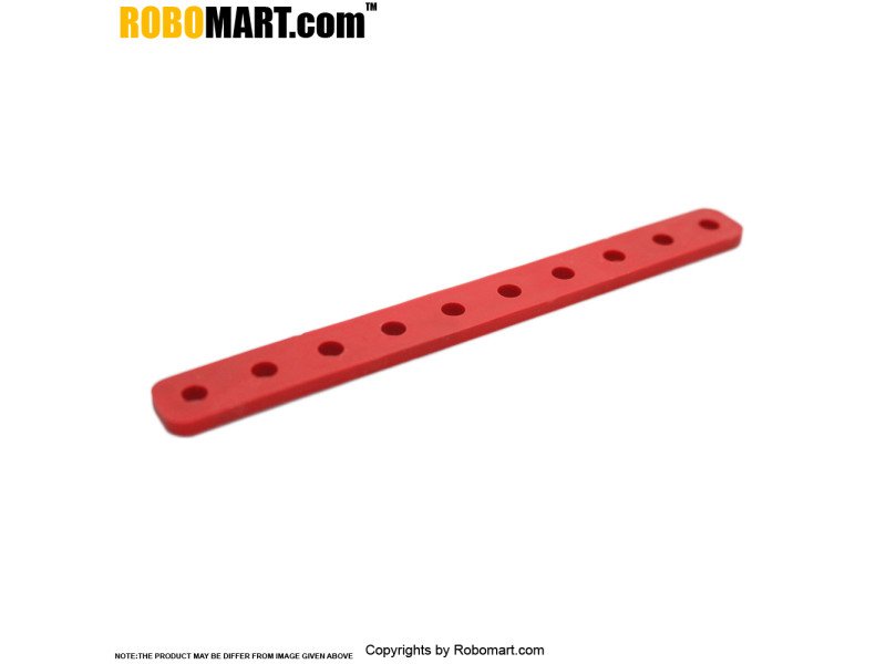 12.5 CM x 1.2 CM Robot Small Bar for Extension Plastic (Red)