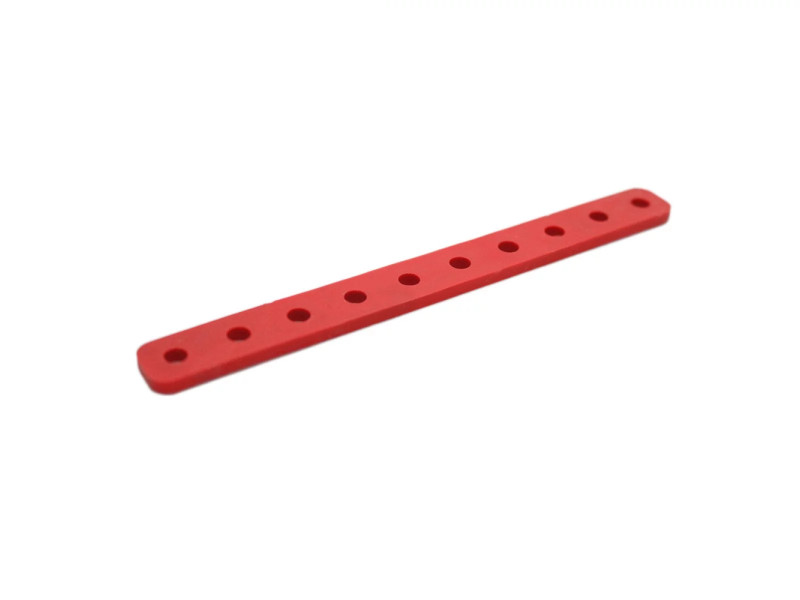 12.5 CM x 1.2 CM Robot Small Bar for Extension Plastic (Red)