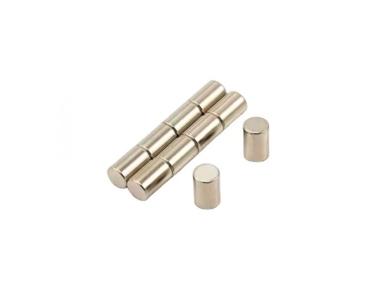 8mm x 10mm (8x10 mm) Neodymium Cylindrical Strong Magnet