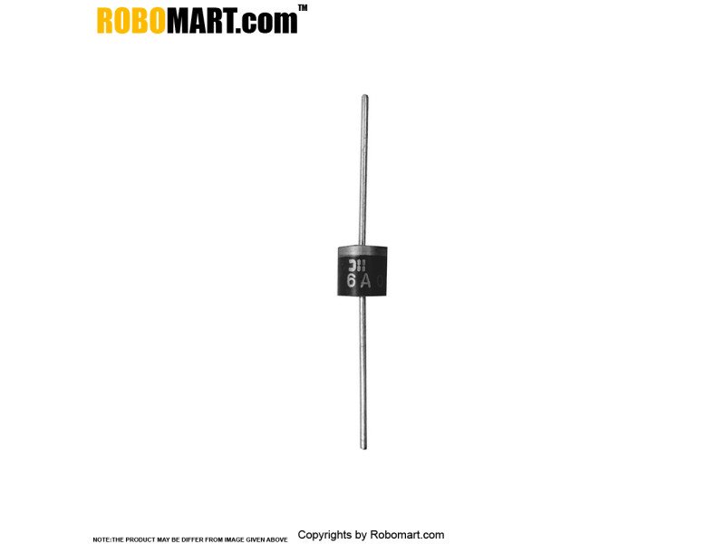 FR602 50V 6A Fast Recovery Diode (Pack of 5)