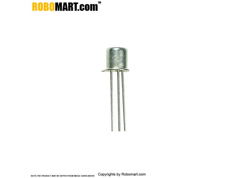 2N2222 NPN Bipolar Transistor TO-18 Metal Package