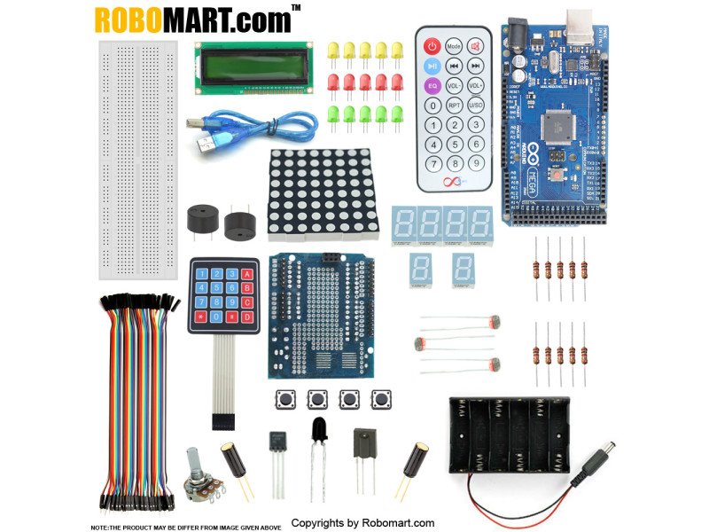 Arduino Mega 2560 R3 Keypad Kit With Basic Projects