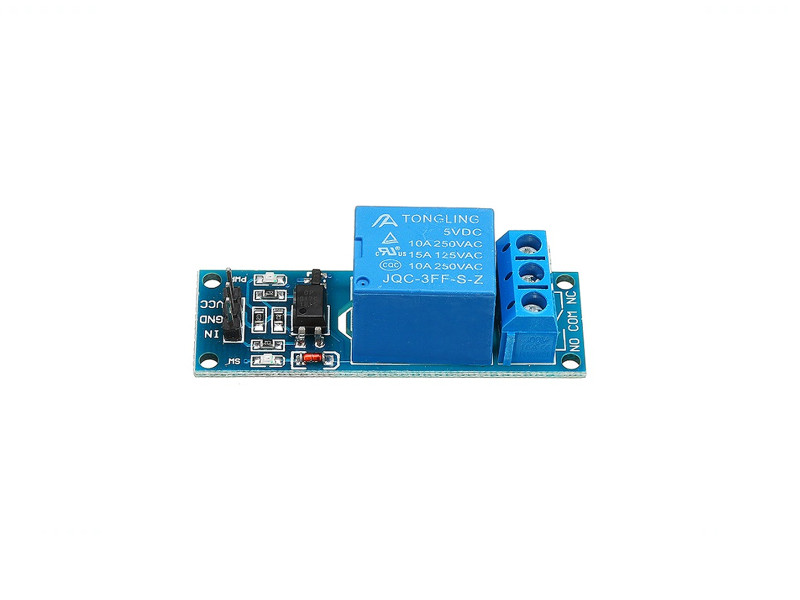 5V 10A 1 Channel Relay Module with Optocoupler IC