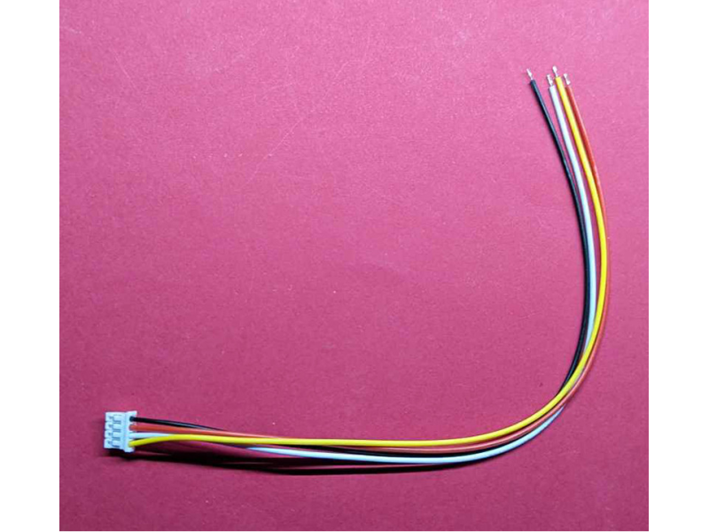 4 PIN JST PH Female One Side Connector with Wire (Pack of 5)