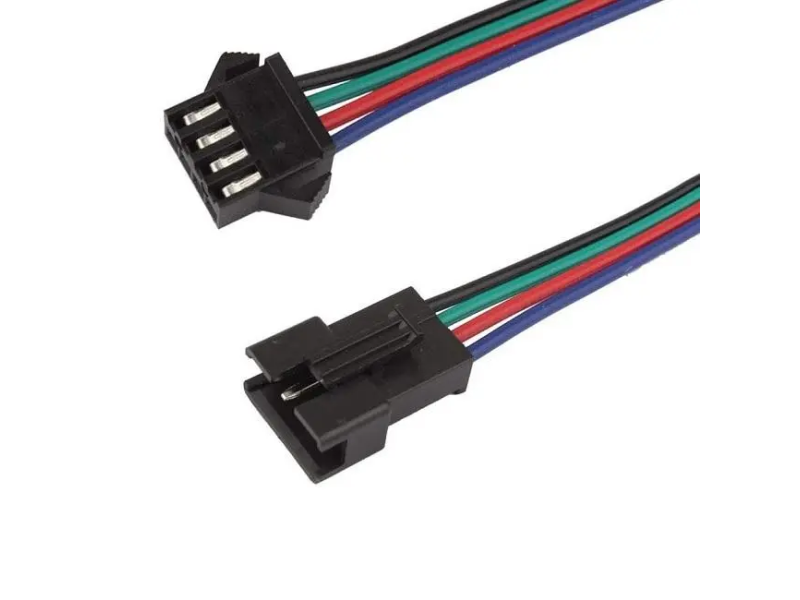 JST SM 4 Pin 2517/2518 Connector Male-Female with 150MM Wire (Pair)