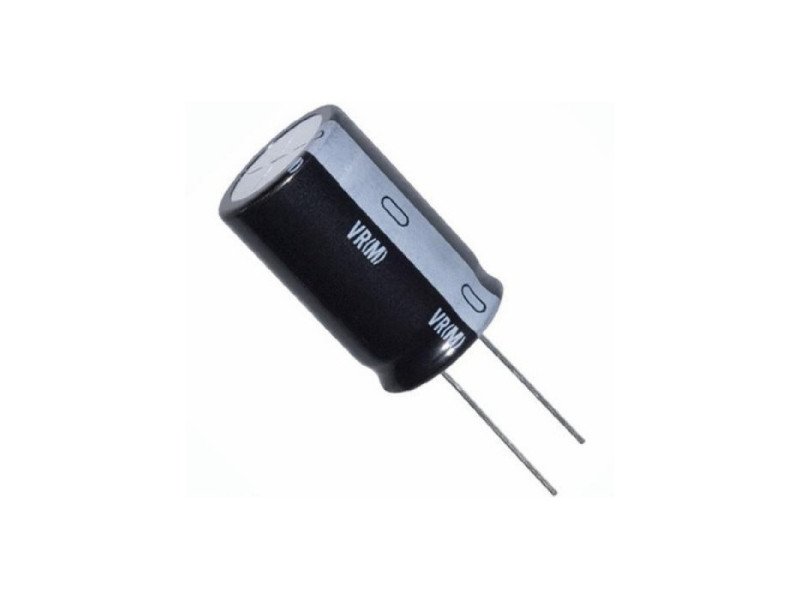 4.7 uF 25V Electrolytic Through Hole Capacitor (Pack of 5)