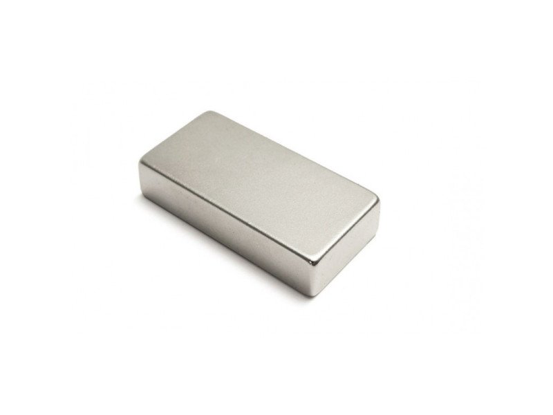 50mm x 25mm x 12.5mm (50x25x12.5 mm) Neodymium Block Magnet