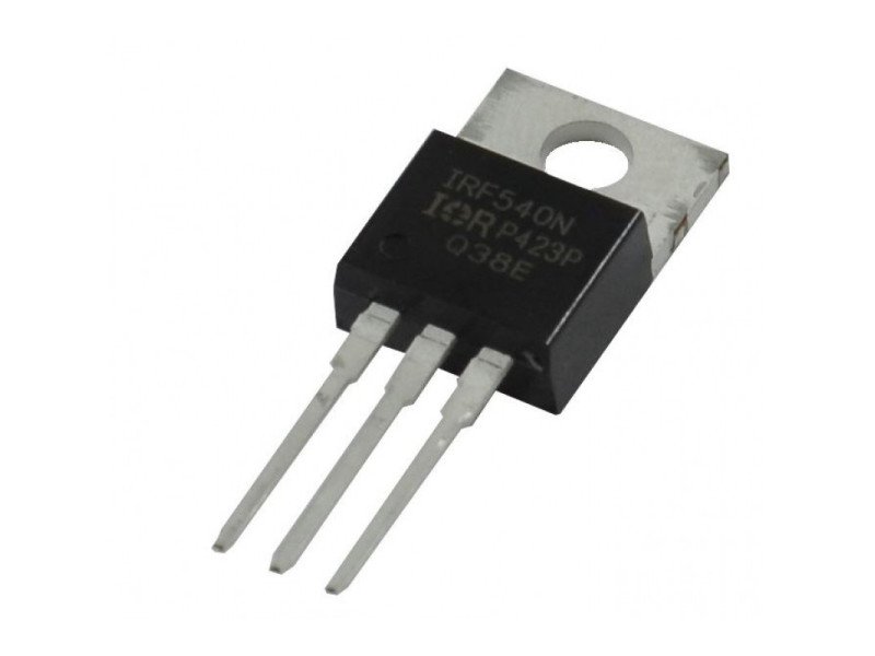 IRF540 MOSFET - 100V 33A N-Channel HEXFET Power MOSFET TO-220 Package (Pack of 5)