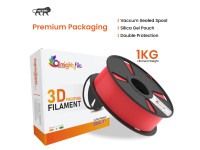 AlmightyFila 3D Printer Filament PLA+ RED 1.75 MM / 1 KG