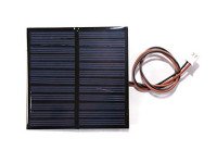 Mini Solar Panel Wire Attached Solar Square Shape (70x70x3 mm)