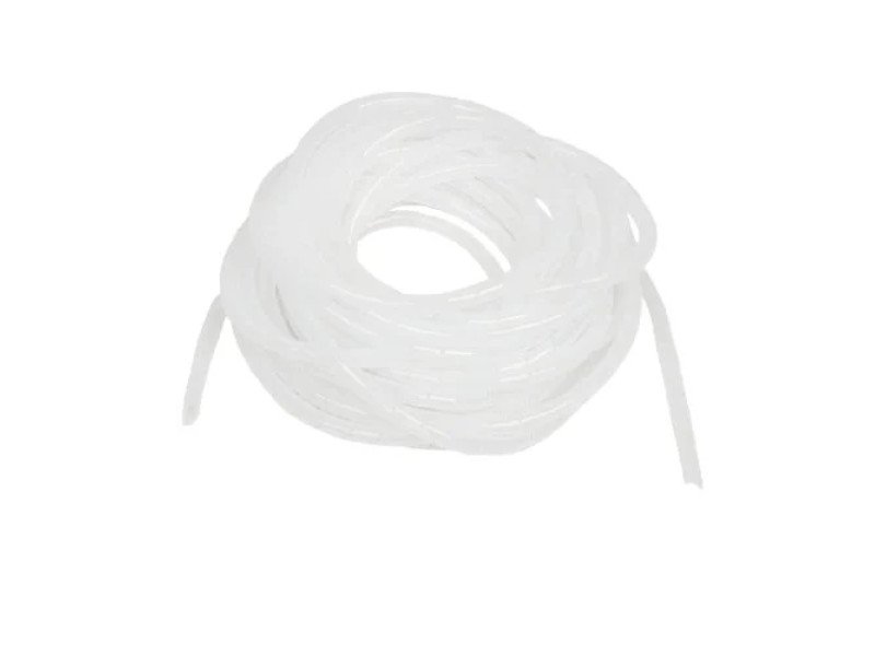 10mm Spiral Wrapping Band White 2M for Wires