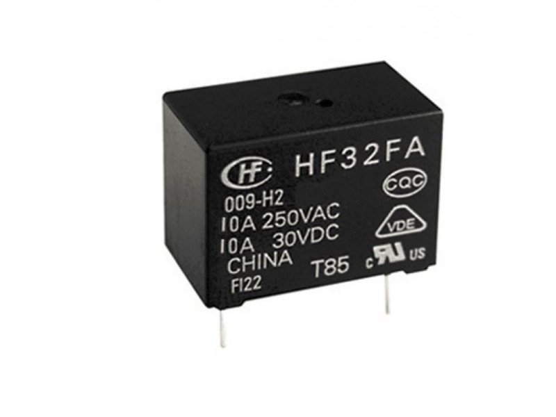 Hongfa 9V 10A DC HF32FA-G/009-H2 4 Pin SPST Miniature Power Relay