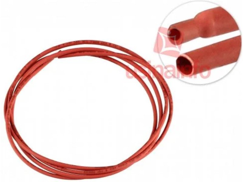 Heat Shrink Sleeve 3mm Diameter (3 Meter) Red Industrial Grade WOER (HST)