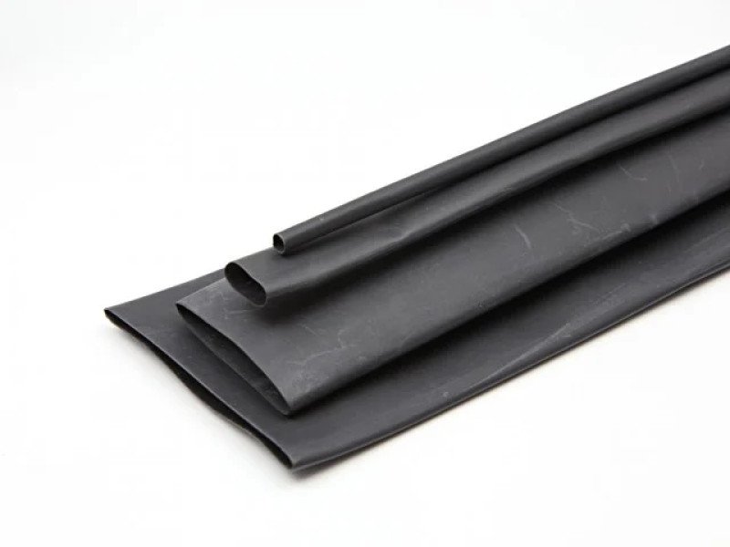 Heat Shrink Sleeve 32mm Diameter (1 Meter) Black Industrial Grade WOER (HST)