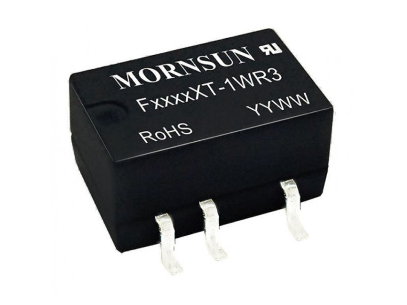 F0512XT-1WR3 Mornsun 5V to 12V DC-DC Converter 1W Power Supply Module - Compact SMD Package