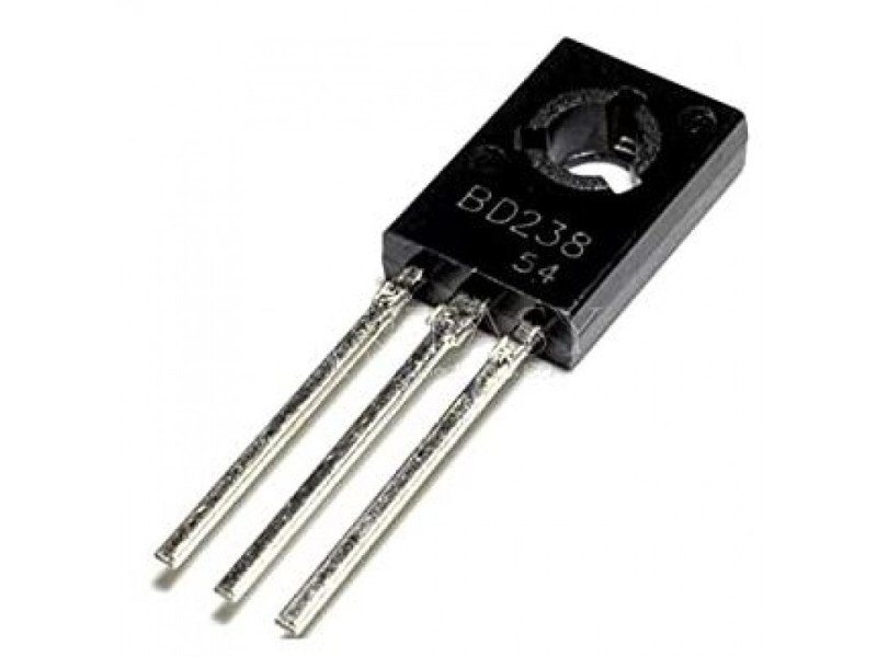 BD238 PNP Bipolar Medium Power Transistor 80V 2A TO-126 Package
