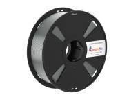 AlmightyFila 3D Printer Filament PLA+ Silver Gray 1.75 MM / 1 KG