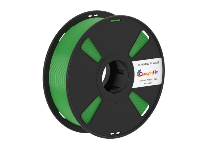 AlmightyFila 3D Printer Filament PLA+ Forest Green 1.75 MM / 1 KG