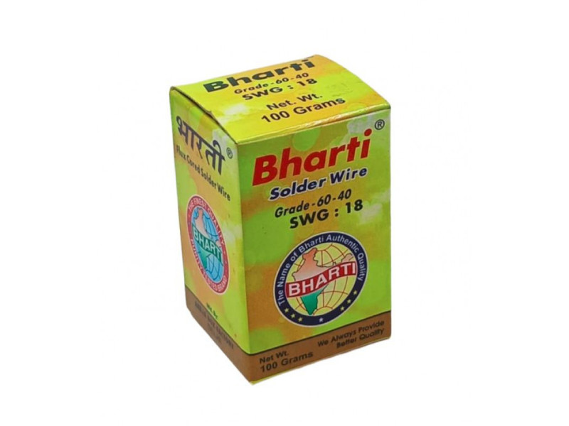 Bharti Flux Cored Solder Wire (100 gms)