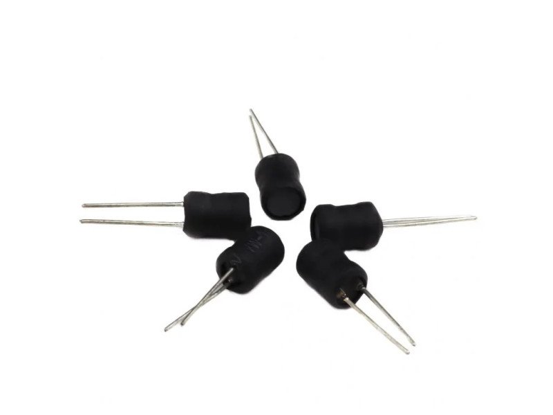 100 uH 9*12mm Power DIP Inductor  (Pack of 5)