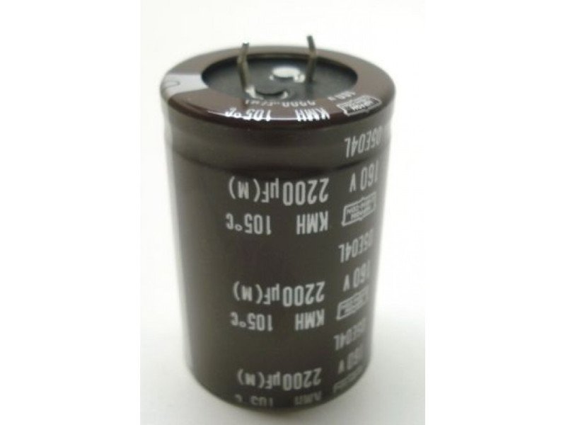 2200uF 160V Electrolytic Capacitor (Pack of 5)