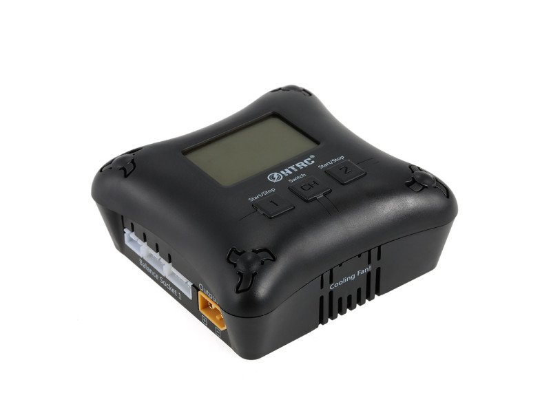 HTRC H4AC DUO 20W 2A Mini Battery Charger With XT60 For RC Drone Airplane Helicopter