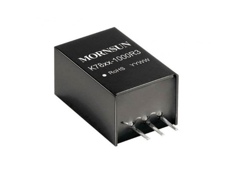 K7804-1000R3 Mornsun +4V/-4V Output DC-DC Converter 1W Power Supply Module - SIP Package