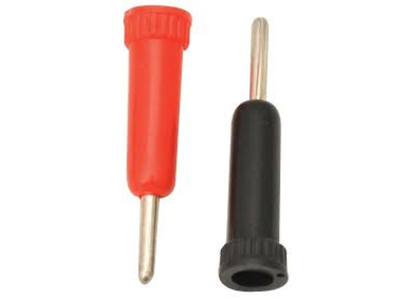 2MM Male Banana Plug Connector Red and Black Color 1 Pair