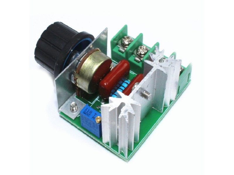 2000W Thyristor High-Power Electronic Regulator Can Change Light Speed and Temperature