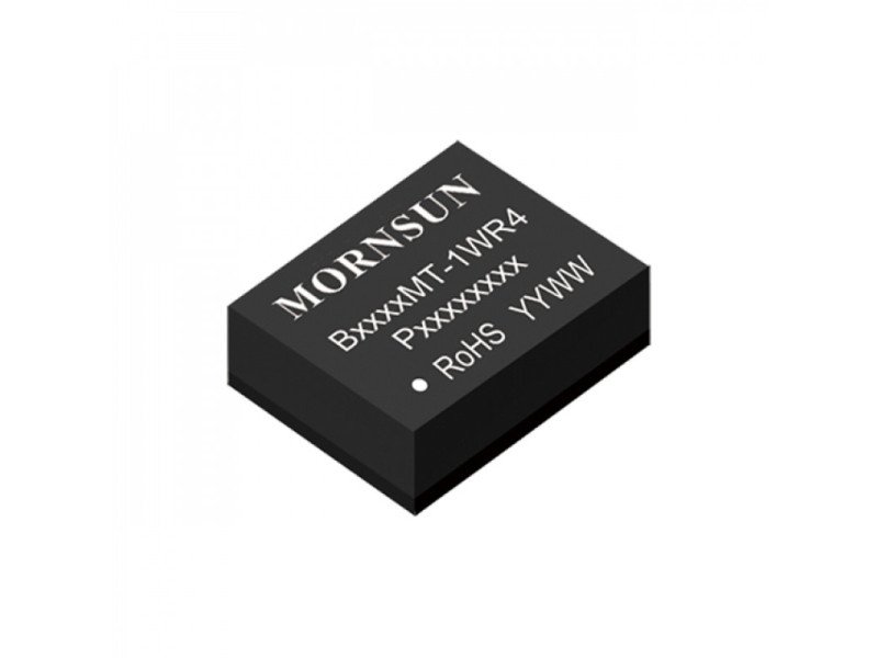 B0505MT-1WR4 Mornsun 5V to 5V DC-DC Converter 1W Power Supply Module - Ultra-Thin DFN Package