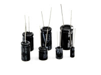 3.3 uF 50V Electrolytic Through Hole Capacitor (Pack of 5)